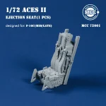 MCC72001 1:72 Mini Craft Collection Aces II Ejection Seat with Wool Pad (for F-16C Mid/Late)