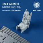 MCC72001 1:72 Mini Craft Collection Aces II Ejection Seat with Wool Pad (for F-16C Mid/Late)