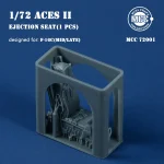 MCC72001 1:72 Mini Craft Collection Aces II Ejection Seat with Wool Pad (for F-16C Mid/Late)