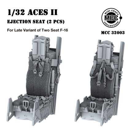 MCC32003 1/32 ACES II Ejection seats late (Dual) for two seats F-16